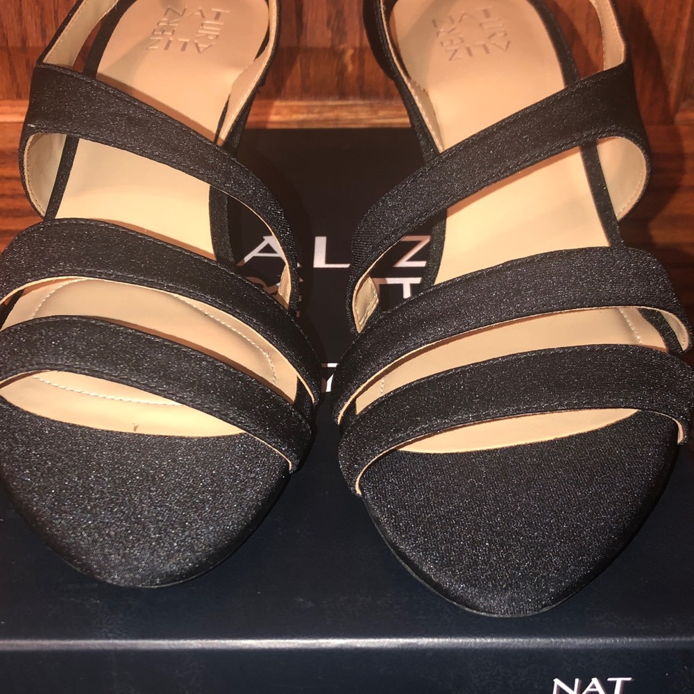 Naturalizer Elegant Black Sandals - Picture 2 of 12